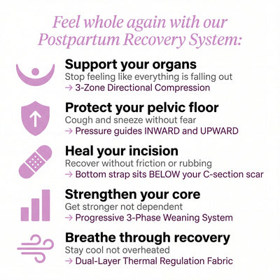 OVELLA — Postpartum Abdominal Support Binder